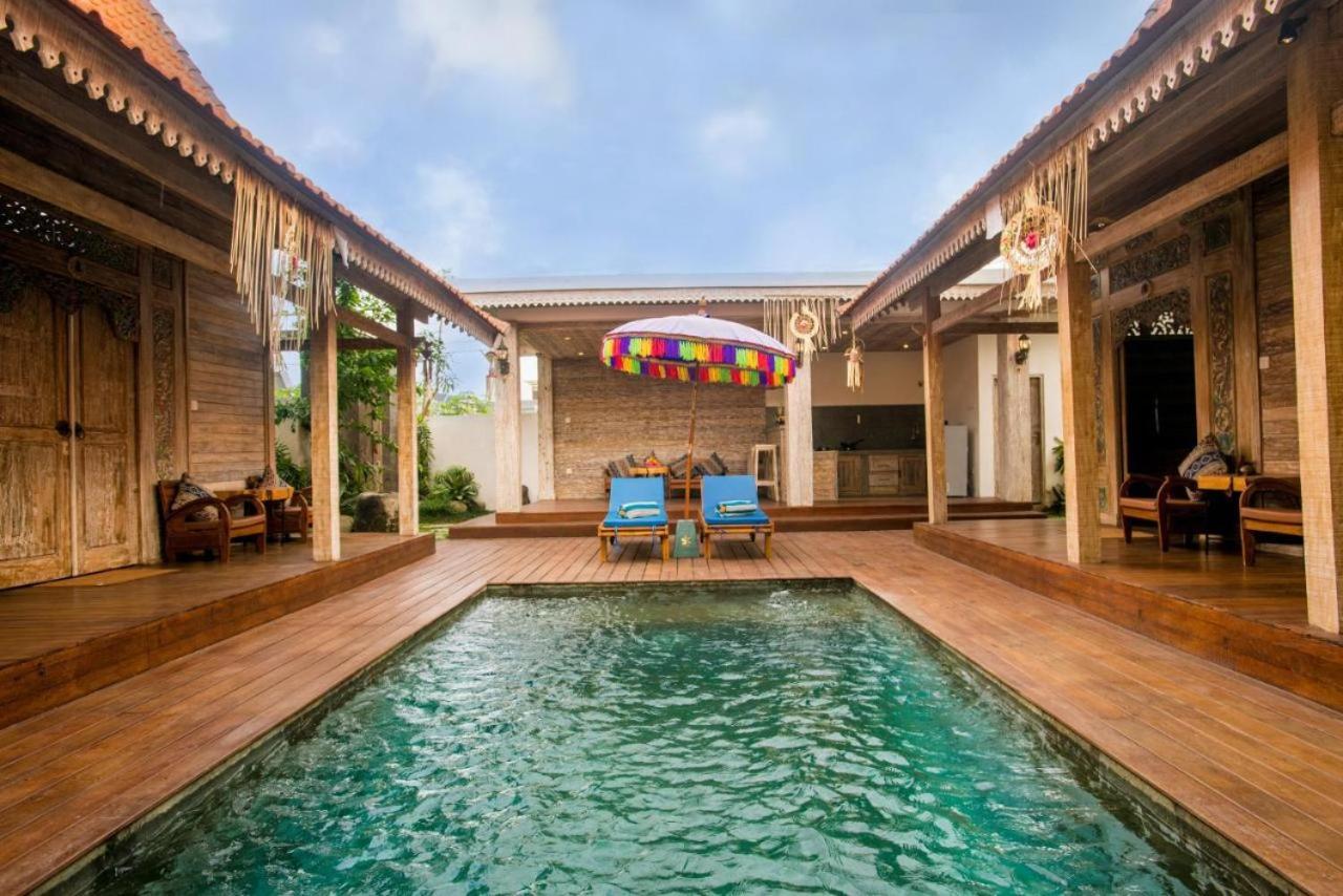 Canggu Paradise: Private House/Room Edem Near Pool Bagian luar foto